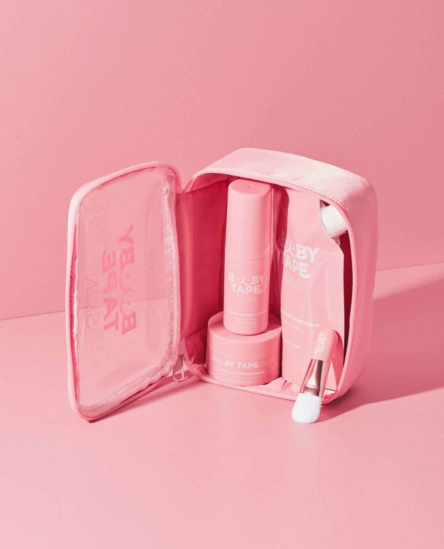 Booby Tape Makeup Bag – Essentials Organizer