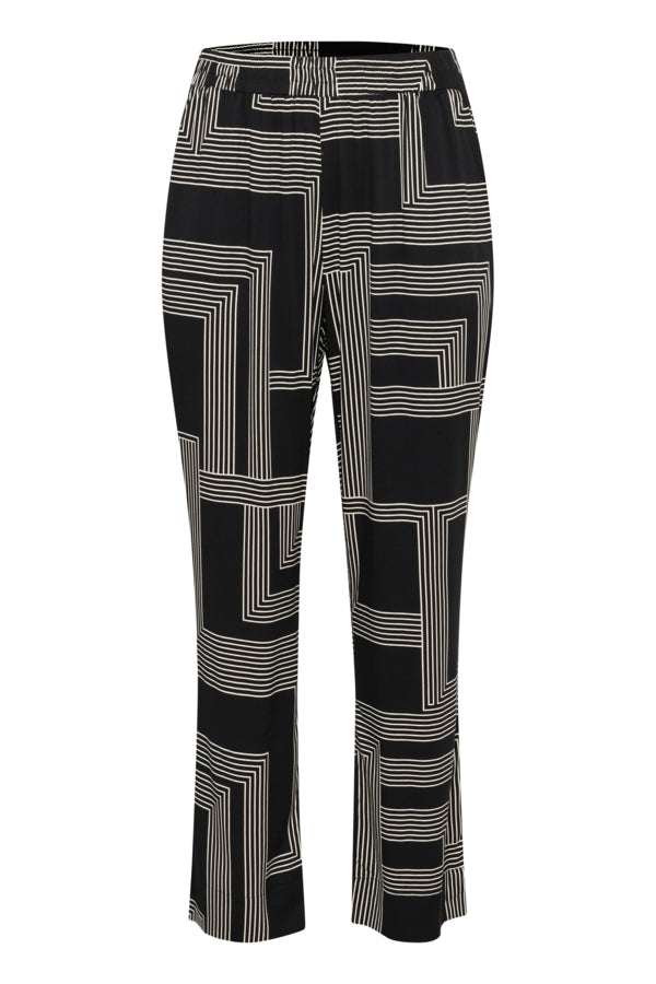 KC Donna Printed Pant (Plus Size)