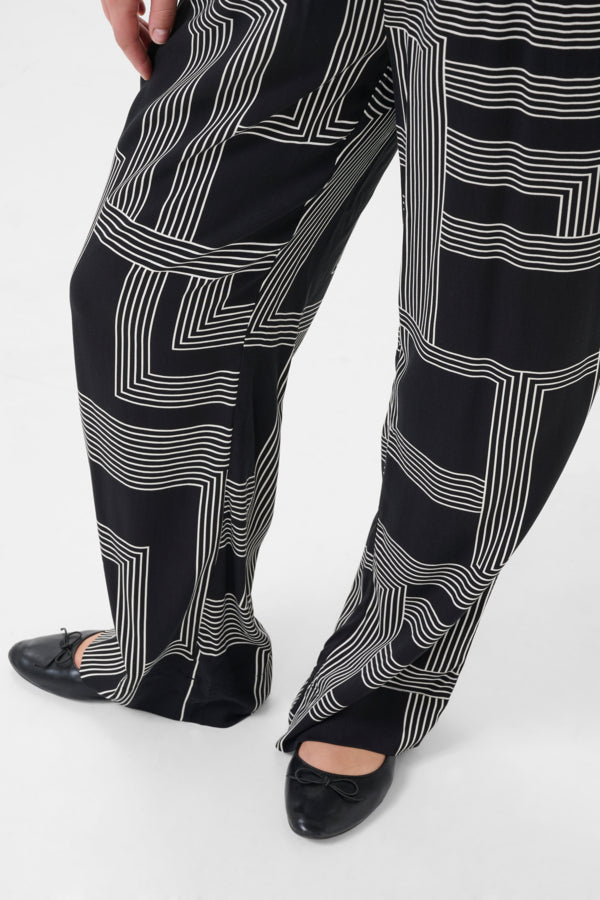 KC Donna Printed Pant (Plus Size)