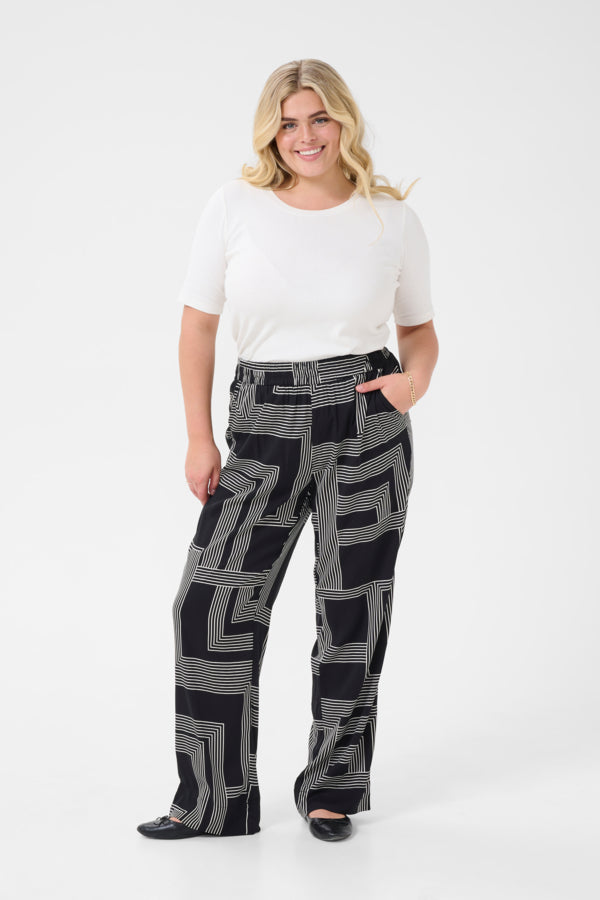 KC Donna Printed Pant (Plus Size)
