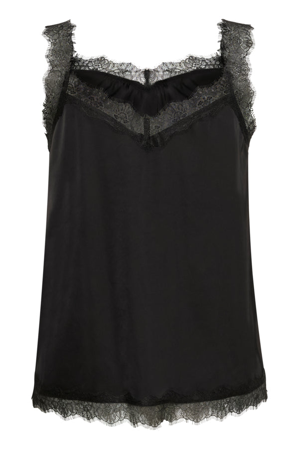 Hilla Lace Trim Camisole Top