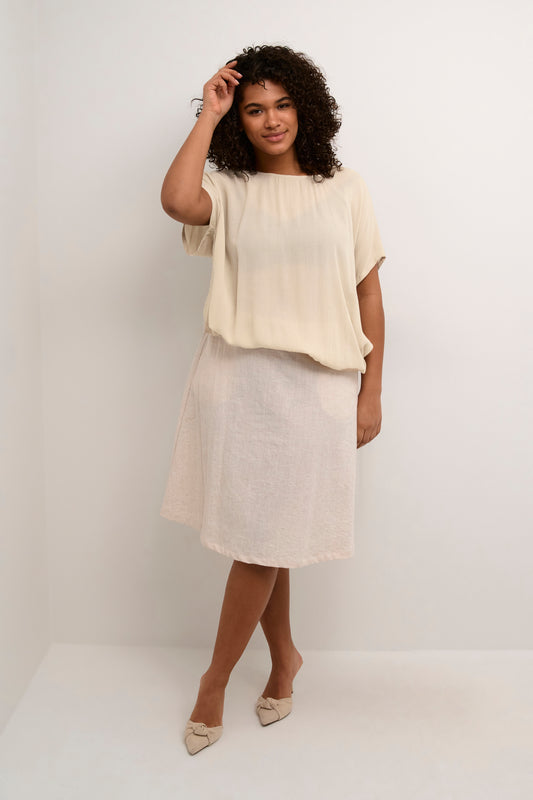 Ami Stanley Short Sleeve Top (Plus Size 14-22)