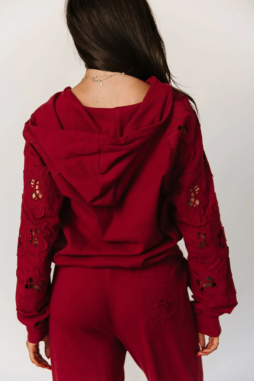 Wide Leg Comfs – Crimson (Preorder)