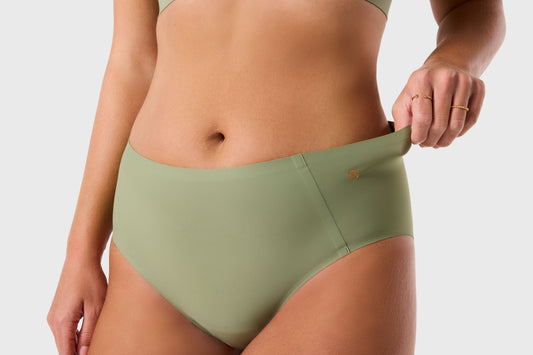 High Waisted Retro Bikini Panty