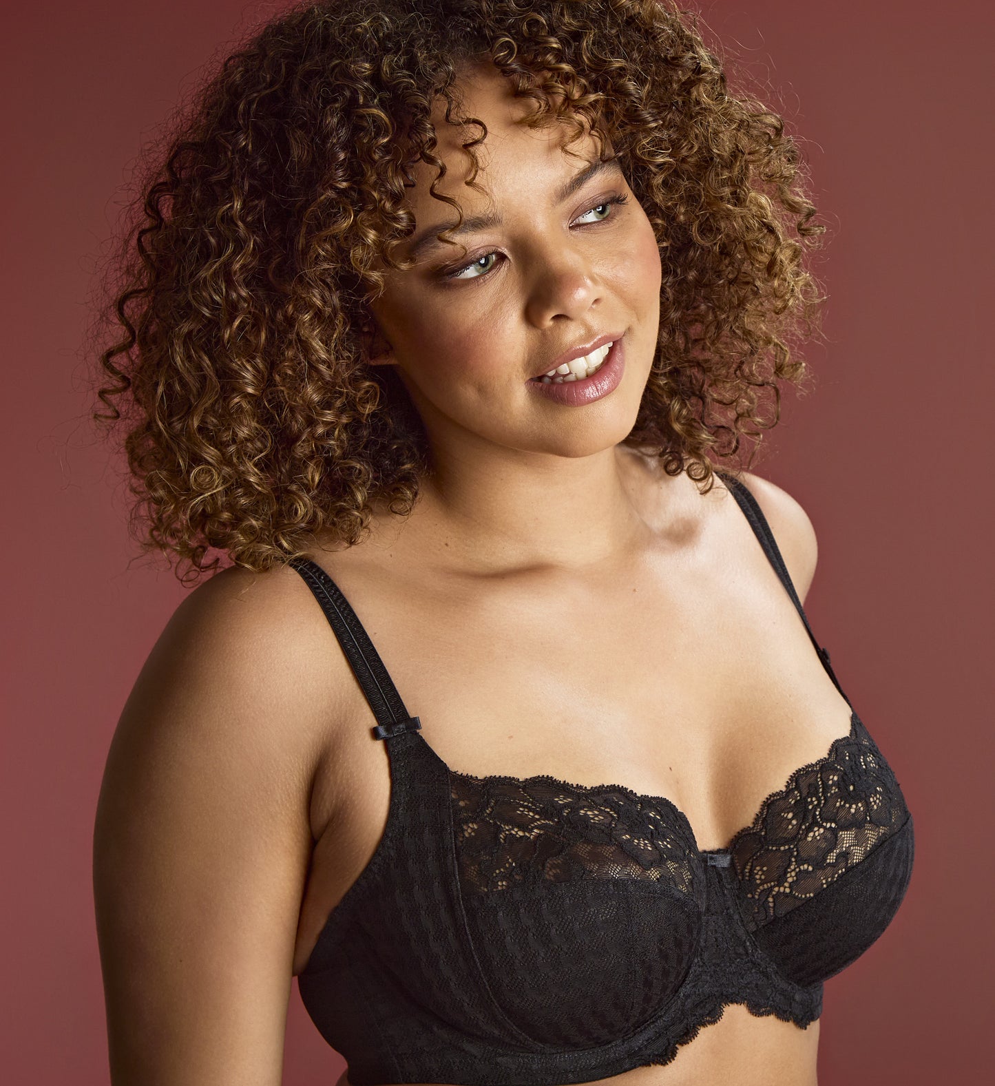 Envy Full Cup Bra in Black