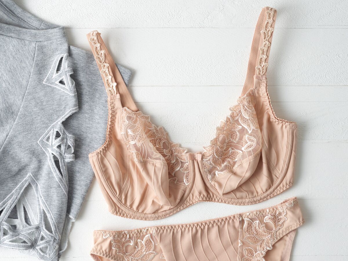 Deauville Full Cup Wire Bra (B to H Cup) in Cafe