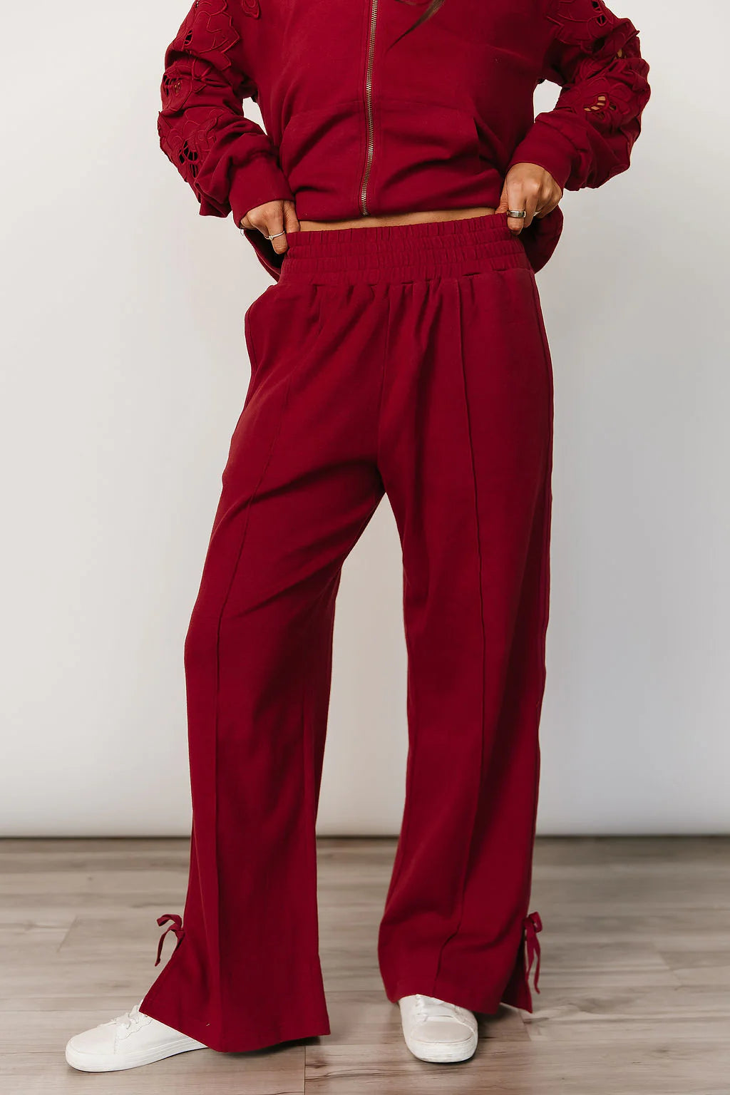 Wide Leg Comfs – Crimson (Preorder)