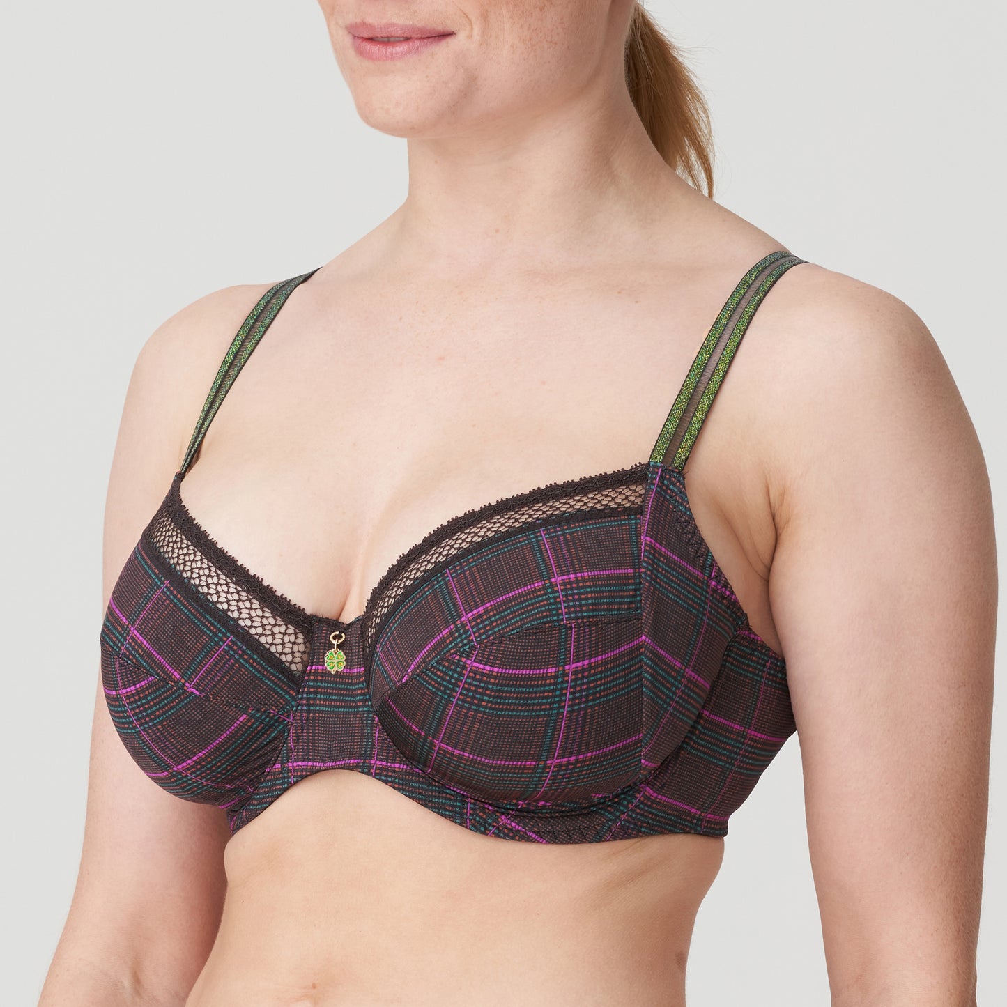 Princess Bay Italian check Full Cup Wired Bra
