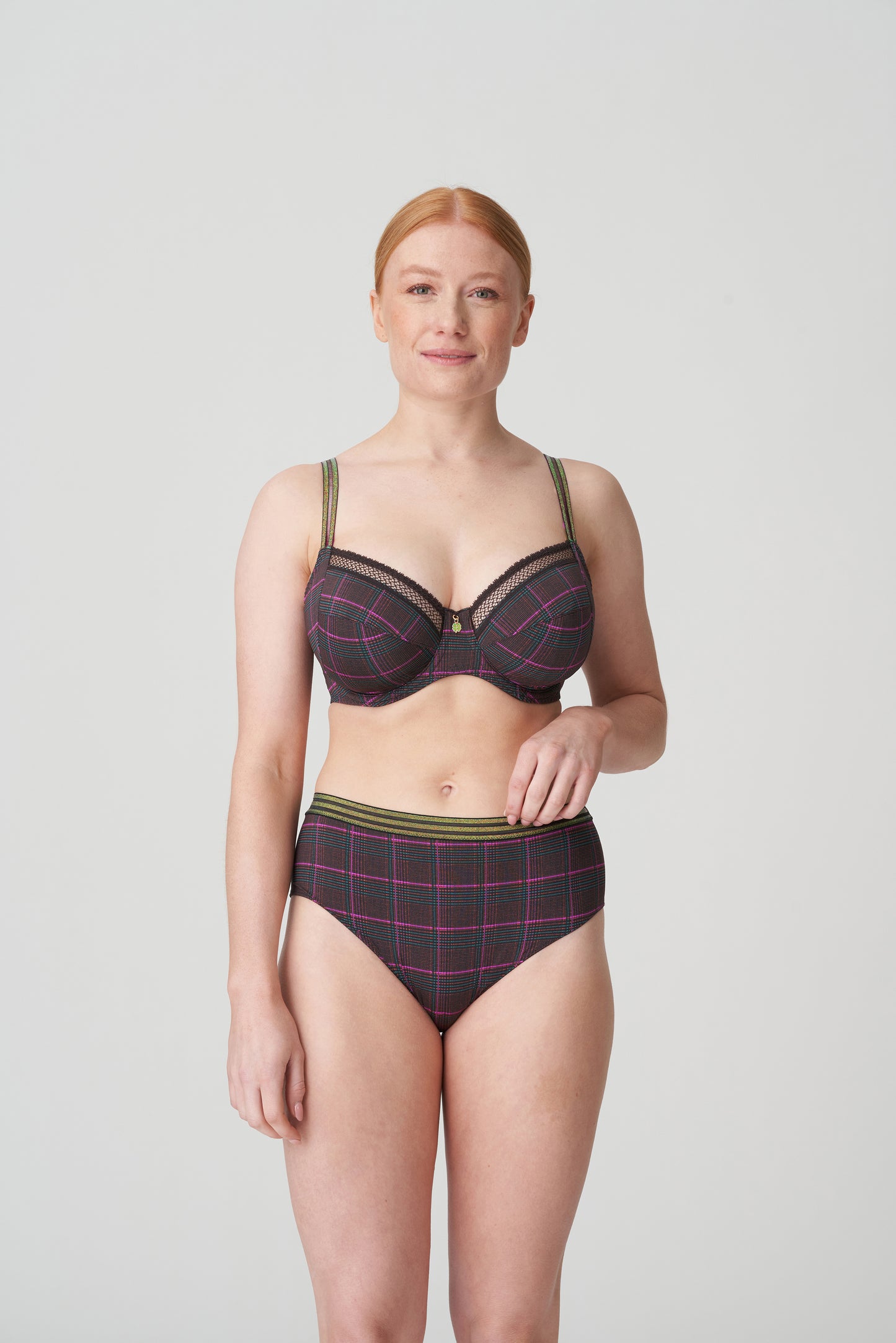 Princess Bay Italian check Full Cup Wired Bra