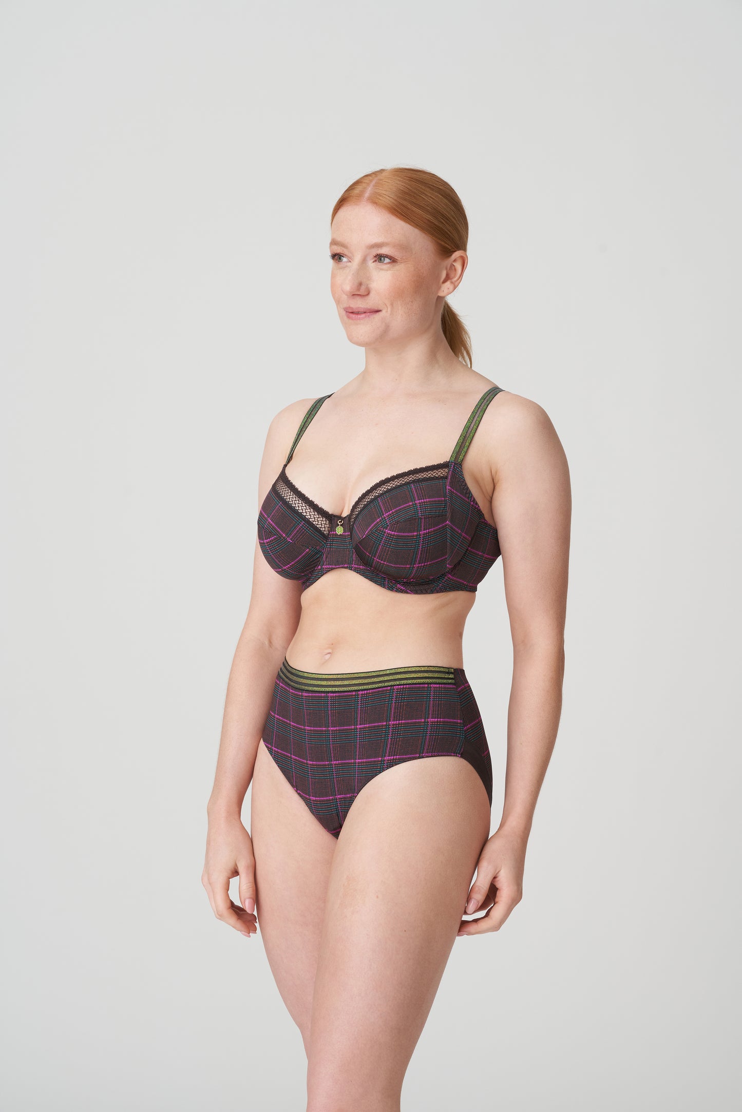 Princess Bay Italian check Full Cup Wired Bra