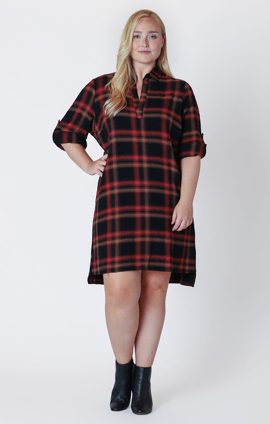 Raven Fall  Shirt Dress (Final Sale)