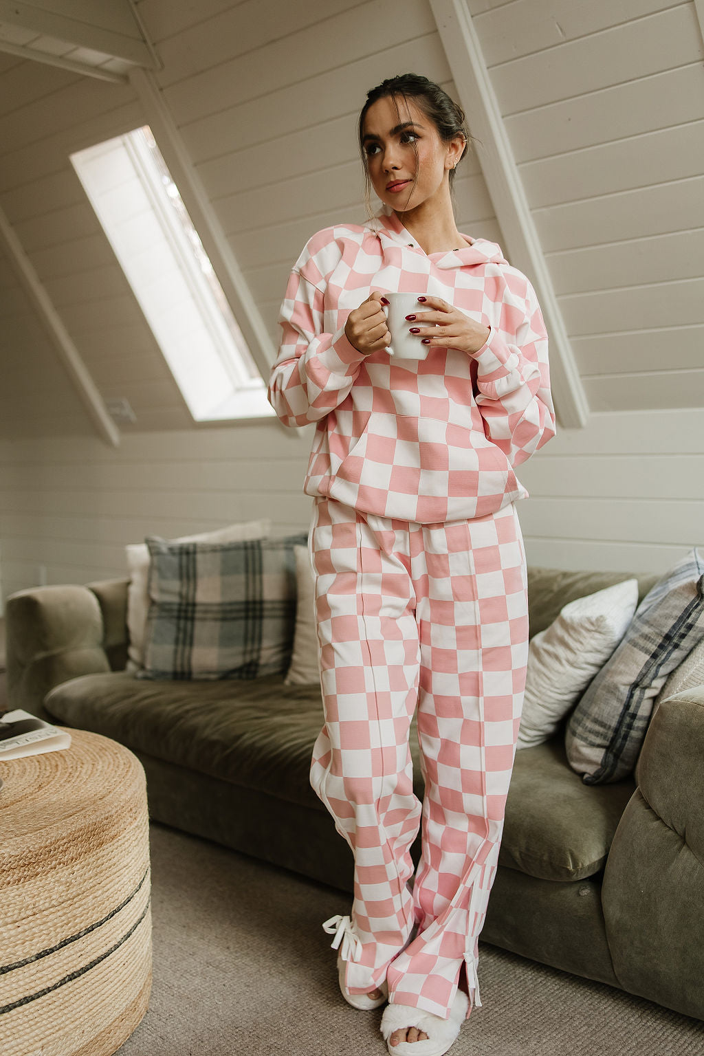 Wide Leg Bow Comfs - Pink & Powerful