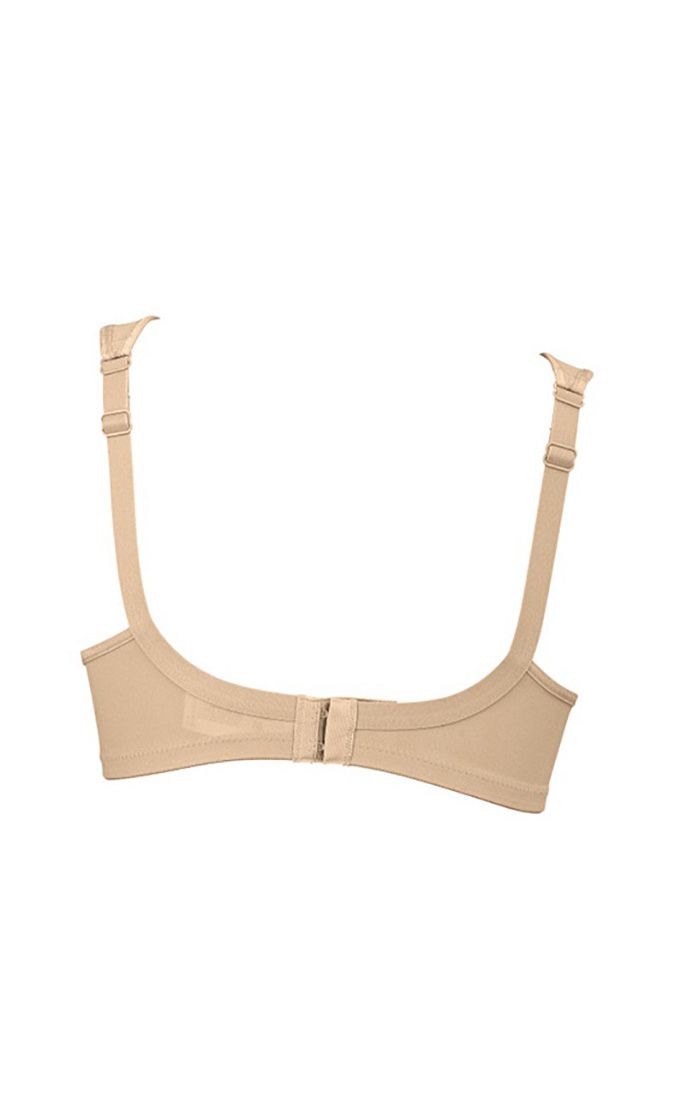 Clara Comfort Wire Free Bra with Seamed Cups (Sand)