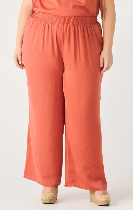 Alani Wide Flowy Leg Pant (Plus Size) (Final Sale)
