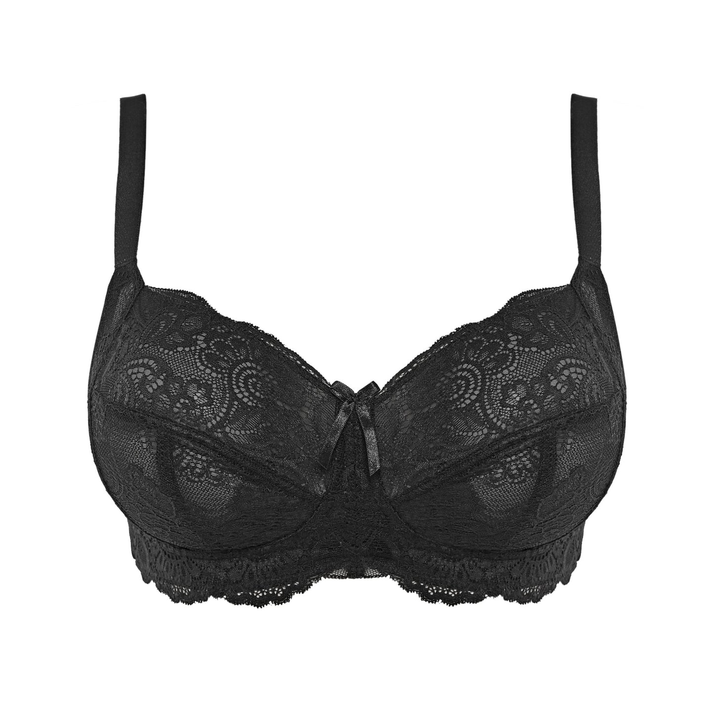 Andorra Non Wired Bra- Black - Pinned Up Bra Lounge