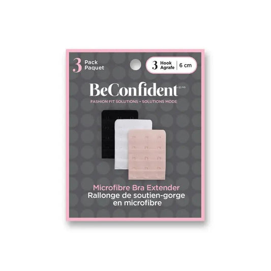 Bra Extenders 3 Hook 6 CM Wide Multi-Pack - Pinned Up Bra Lounge
