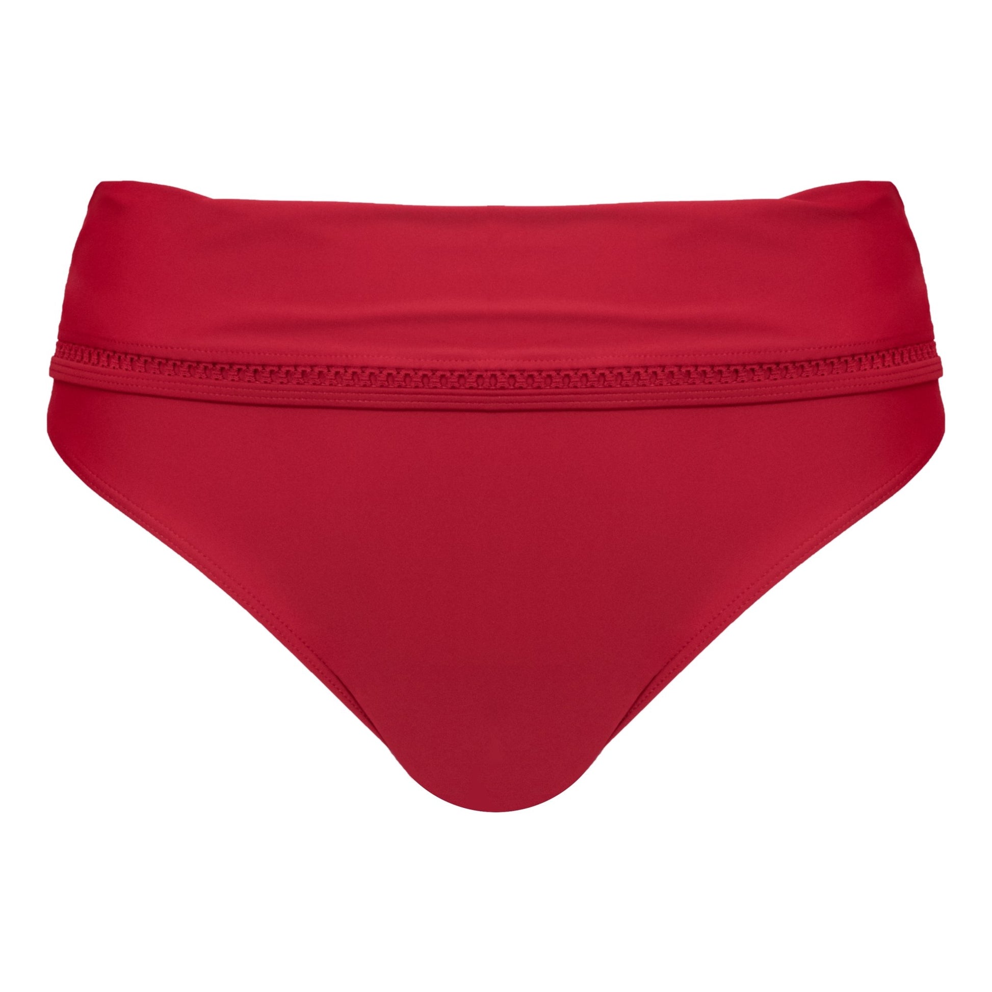 First Class Deep Fold Over Bikini Brief - Pinned Up Bra Lounge