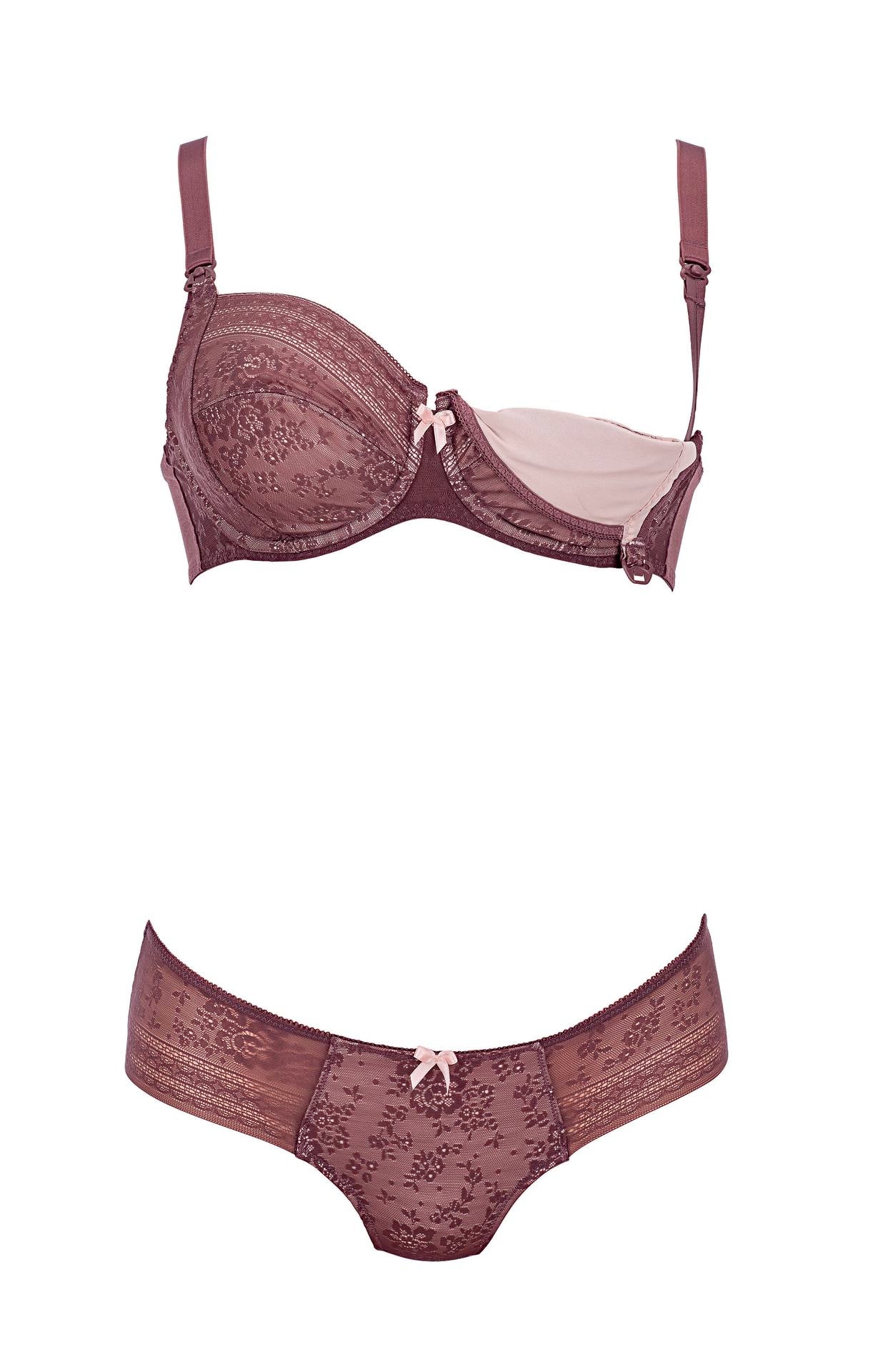 Fleur Underwire Nursing Bra Bra - Pinned Up Bra Lounge