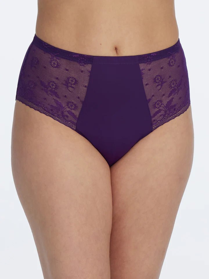 Lacy High Rise Brief - Pinned Up Bra Lounge