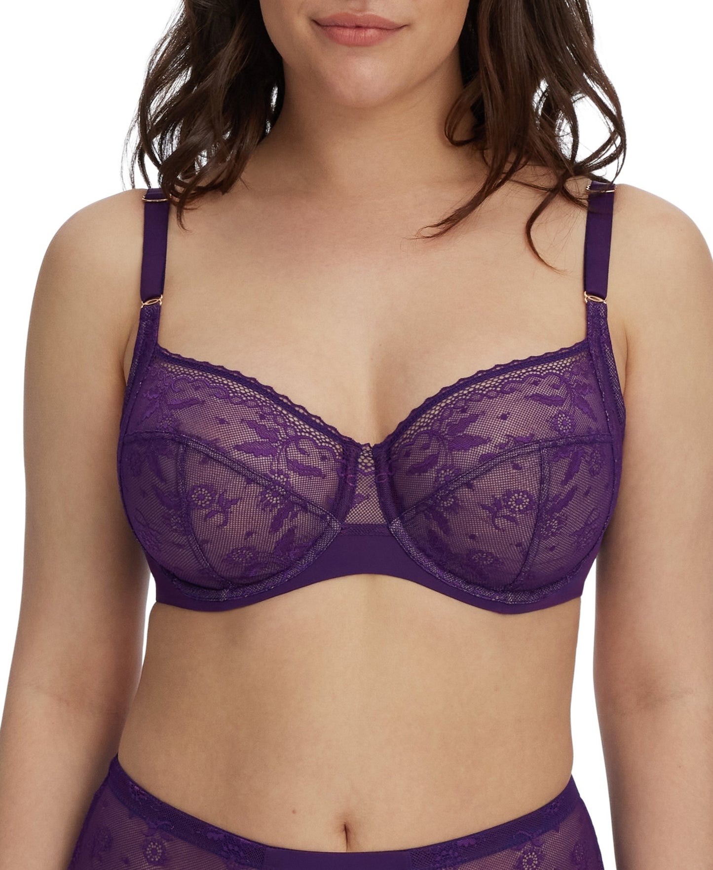 Lacy Side Support Bra - Pinned Up Bra Lounge