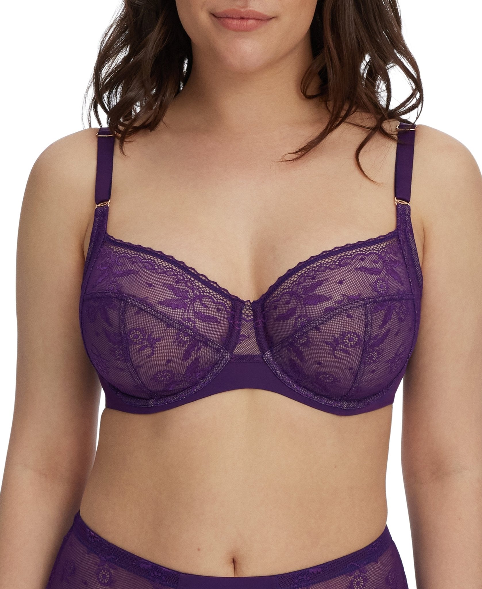 Lacy Side Support Bra - Pinned Up Bra Lounge