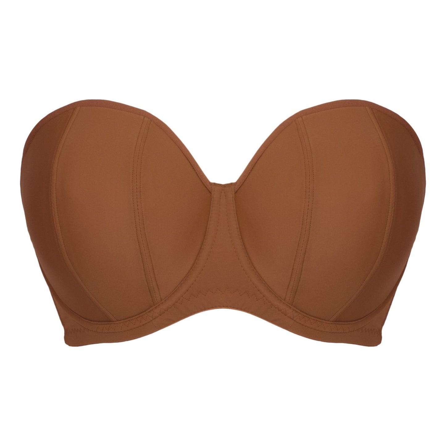 Luxe Strapless Bra- Caramel - Pinned Up Bra Lounge