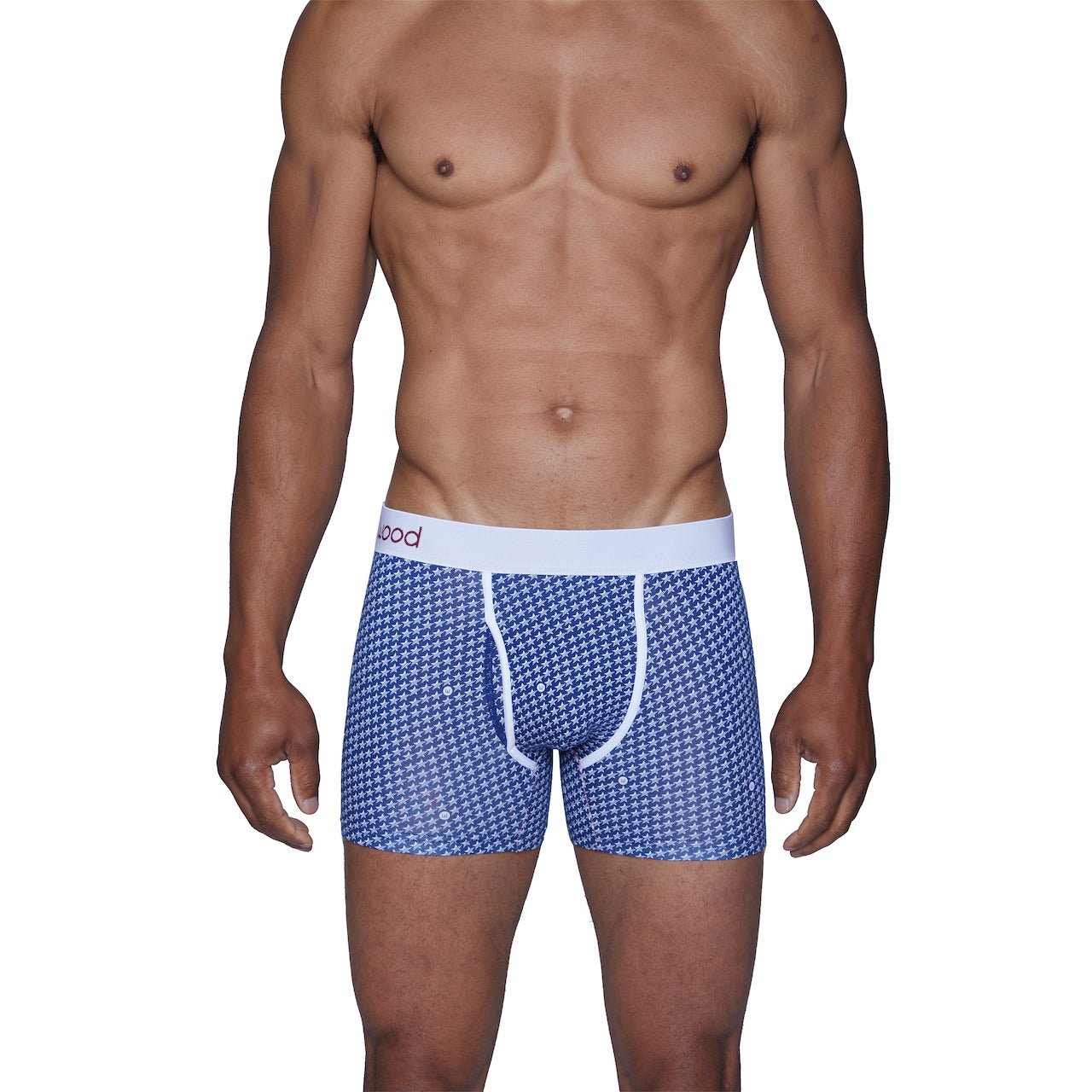 Men's Boxer Briefs with Fly from Wood - Pinned Up Bra Lounge
