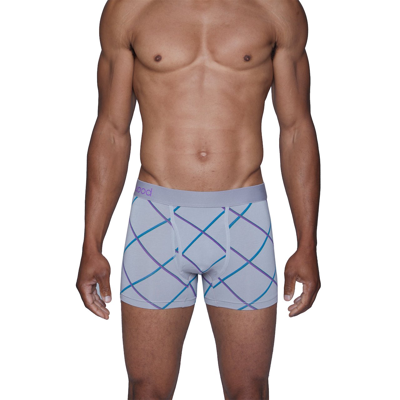 Men's Boxer Briefs with Fly from Wood - Pinned Up Bra Lounge