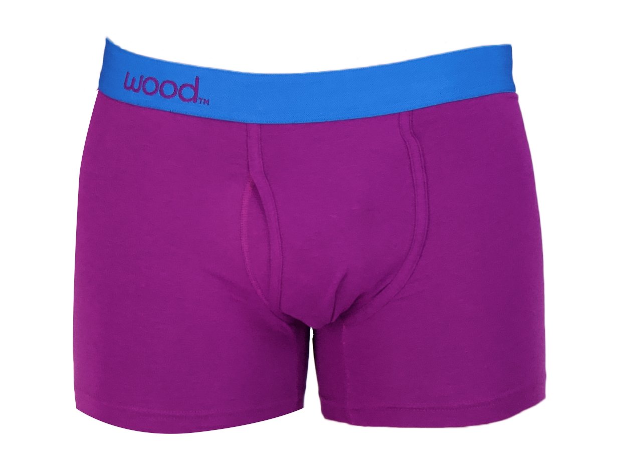 Men's Boxer Briefs with Fly from Wood - Pinned Up Bra Lounge