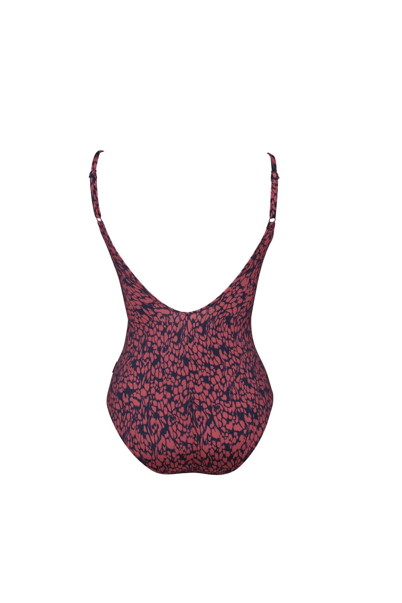 Mona Marble Beach Swimsuit - Pinned Up Bra Lounge