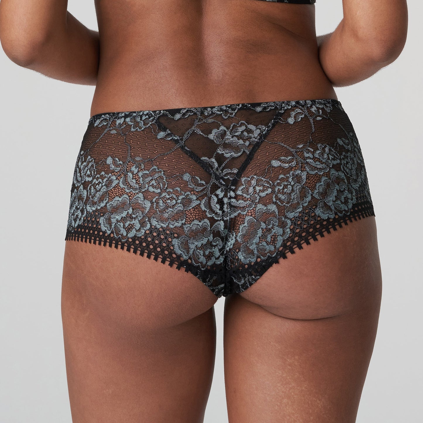 Rose Sauvage Hotpants - Pinned Up Bra Lounge