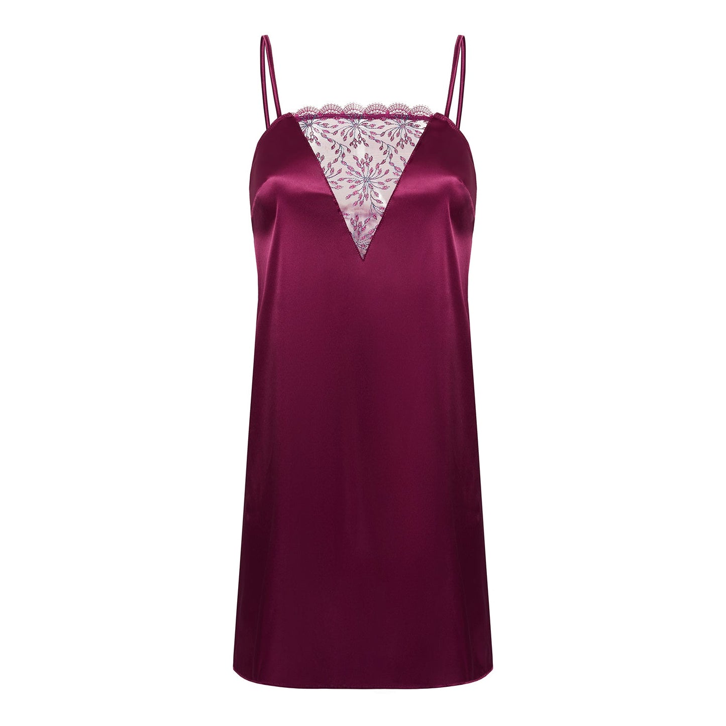 Singuliere Satin Night Dress - Pinned Up Bra Lounge