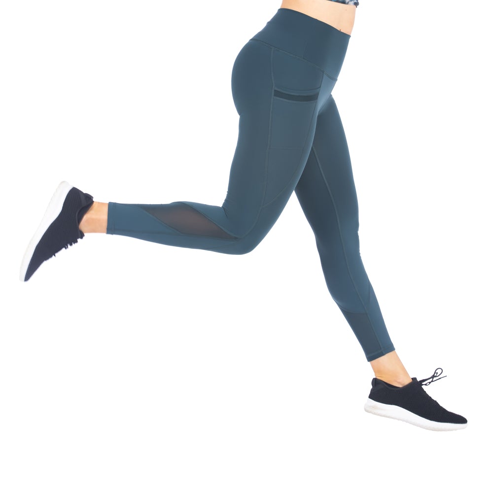 Stay Up Blade Mesh Leggings - Pinned Up Bra Lounge