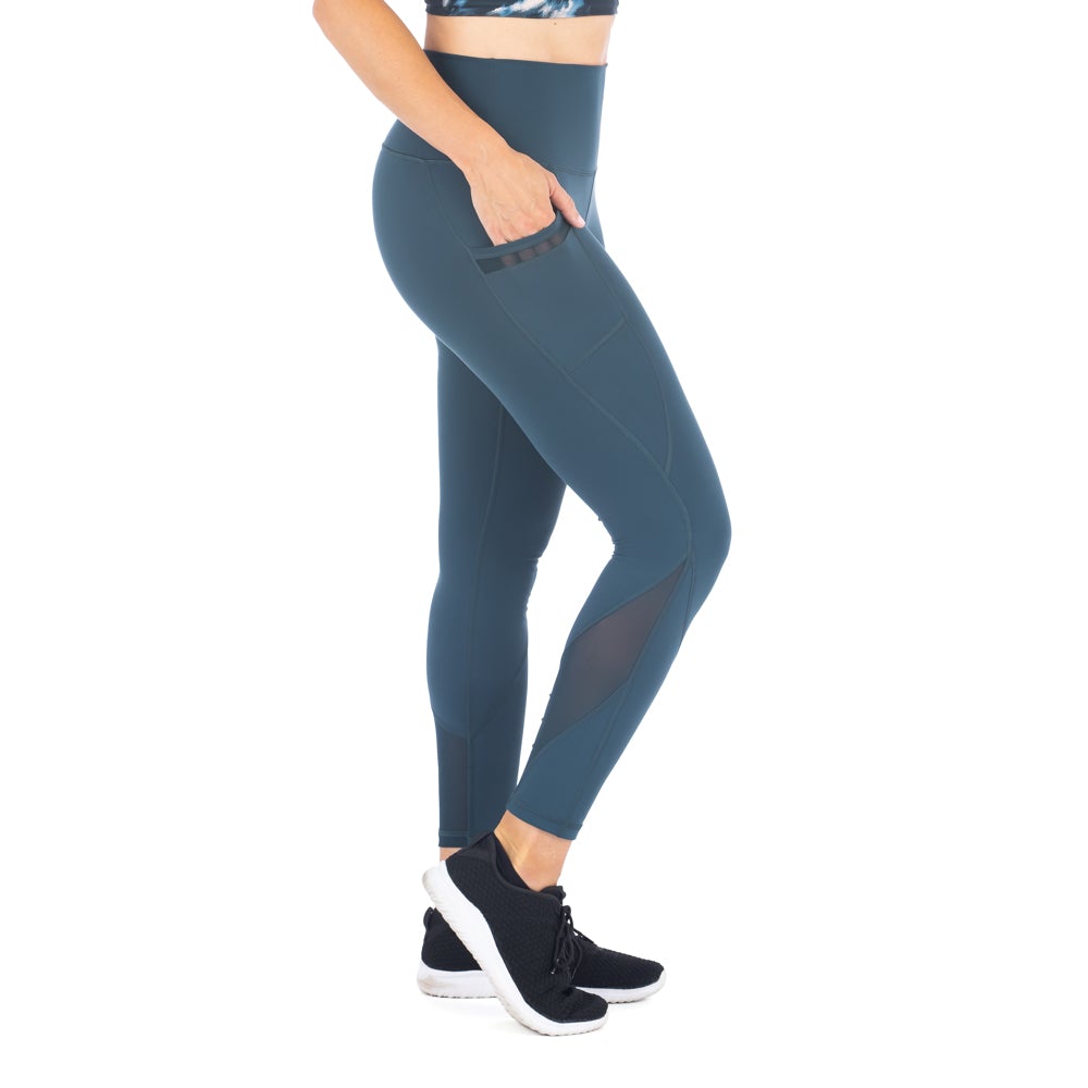 Stay Up Blade Mesh Leggings - Pinned Up Bra Lounge