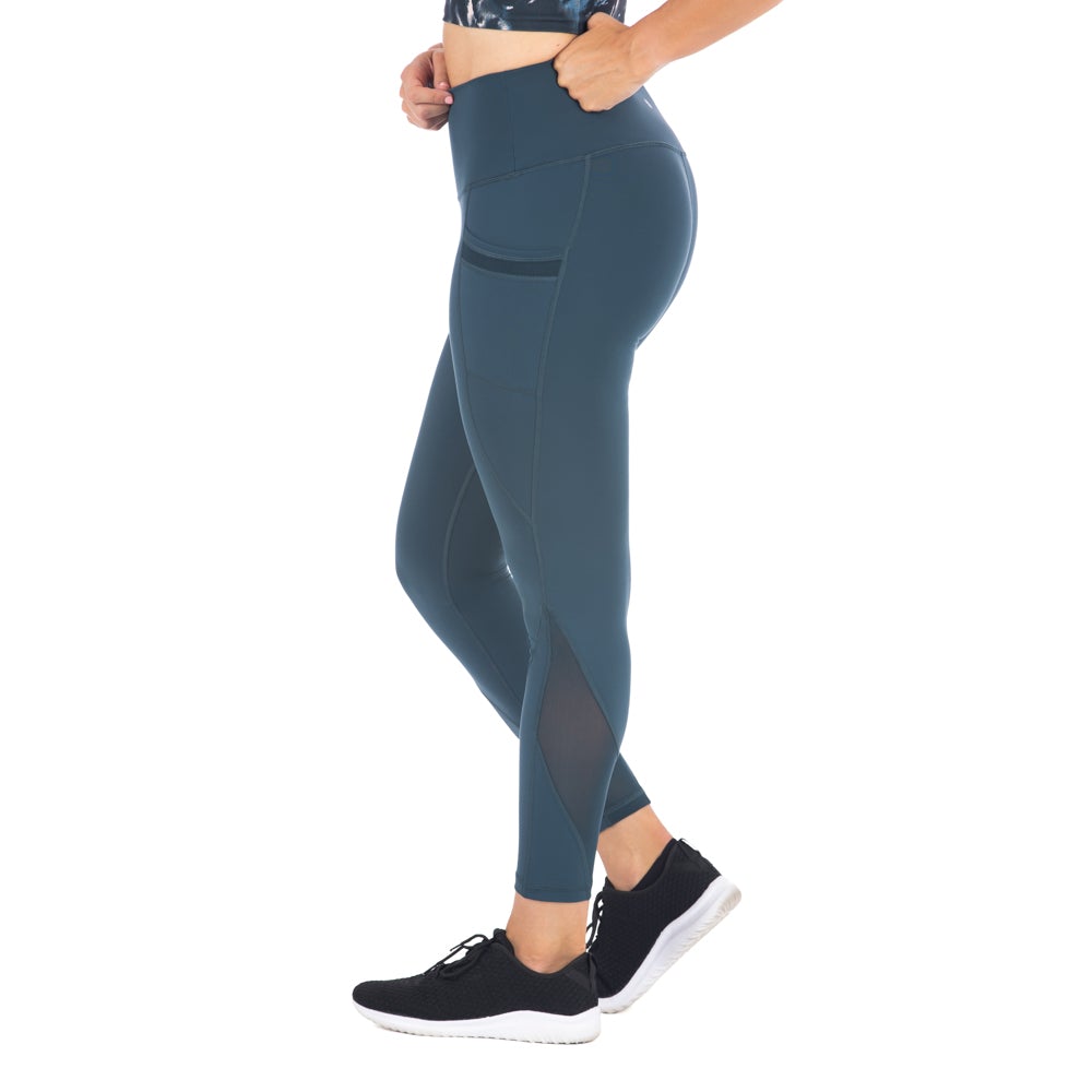 Stay Up Blade Mesh Leggings - Pinned Up Bra Lounge