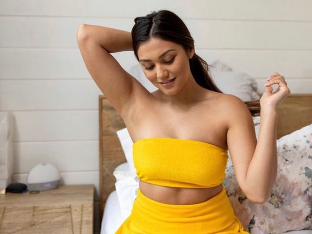 Ta-Ta Towel Toob Top in Golden Hour - Pinned Up Bra Lounge