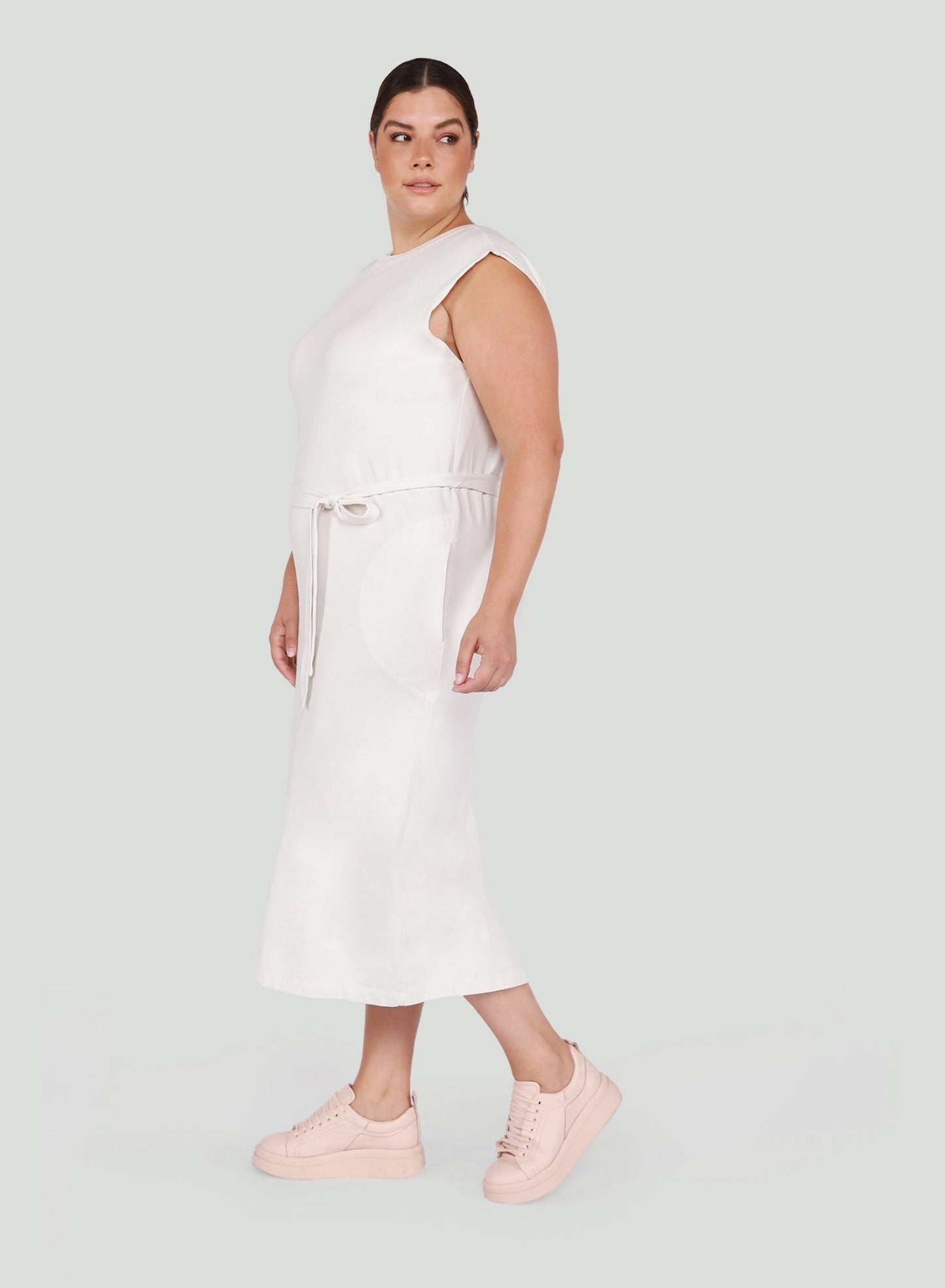 Tie Waist Knit Dress - Pinned Up Bra Lounge