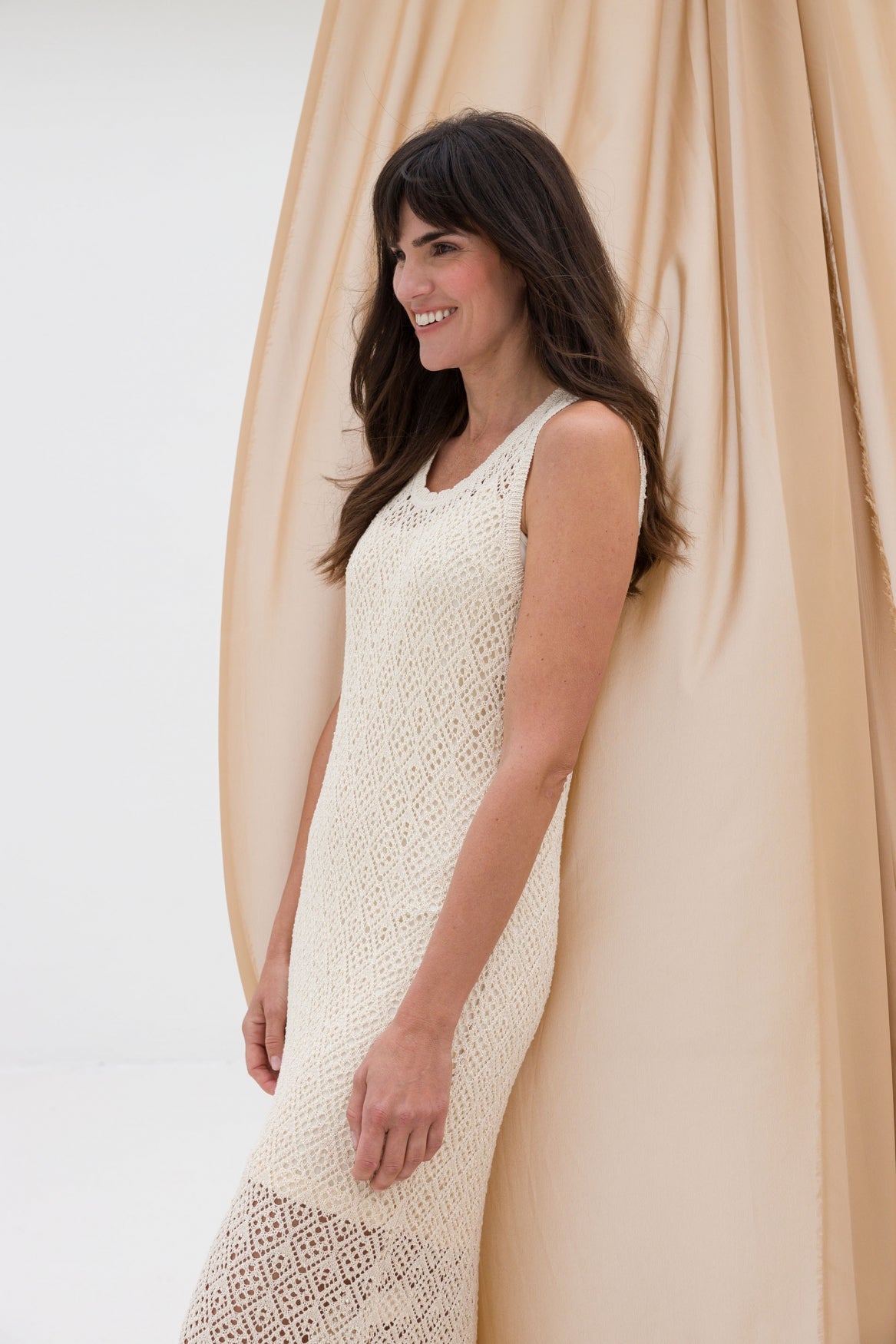 Tabea Crochet Knit Dress by Yest – Wear as a Dress or Cover-Up