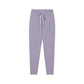 Rib Knit Sweatpant With Back Pocket and Adjustable Waist