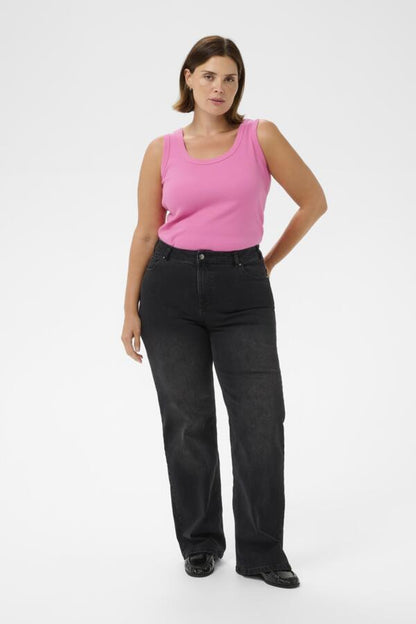 Carina Ribbed Tank Top (0X-3X)