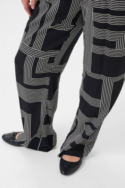 KC Donna Printed Pant (Plus Size)