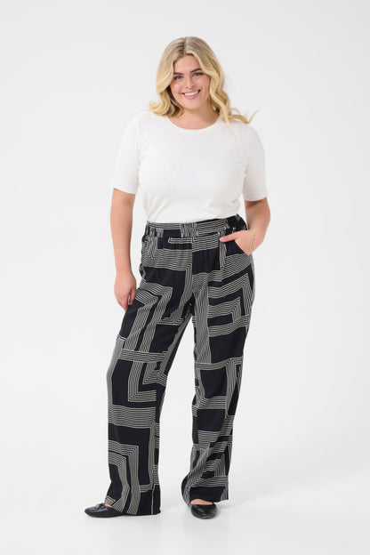 KC Donna Printed Pant (Plus Size)