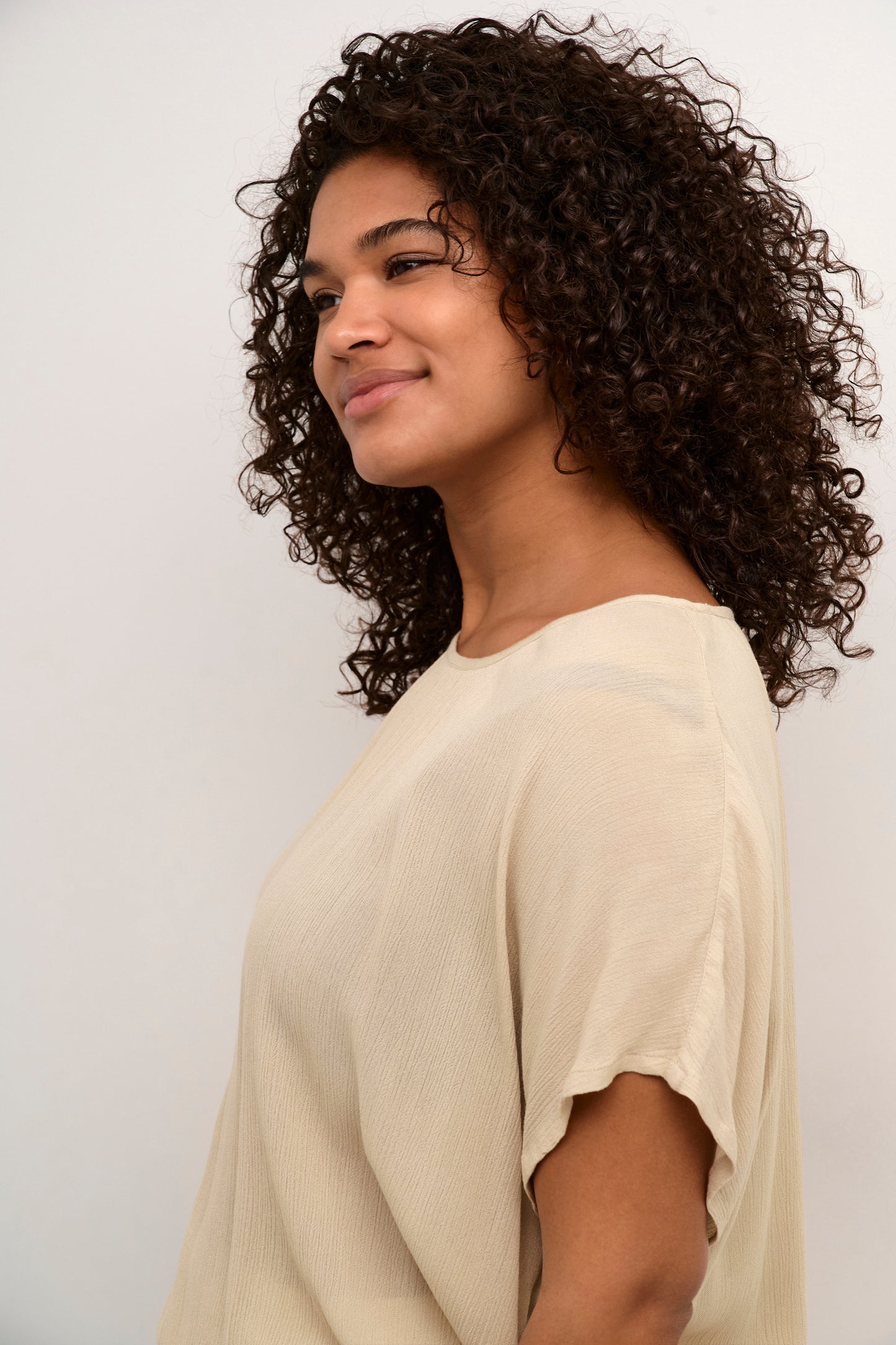 Ami Stanley Short Sleeve Top