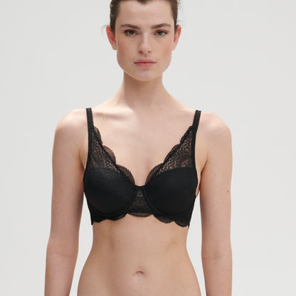 Karma 3D Spacer Moulded Padded Bra (Black)