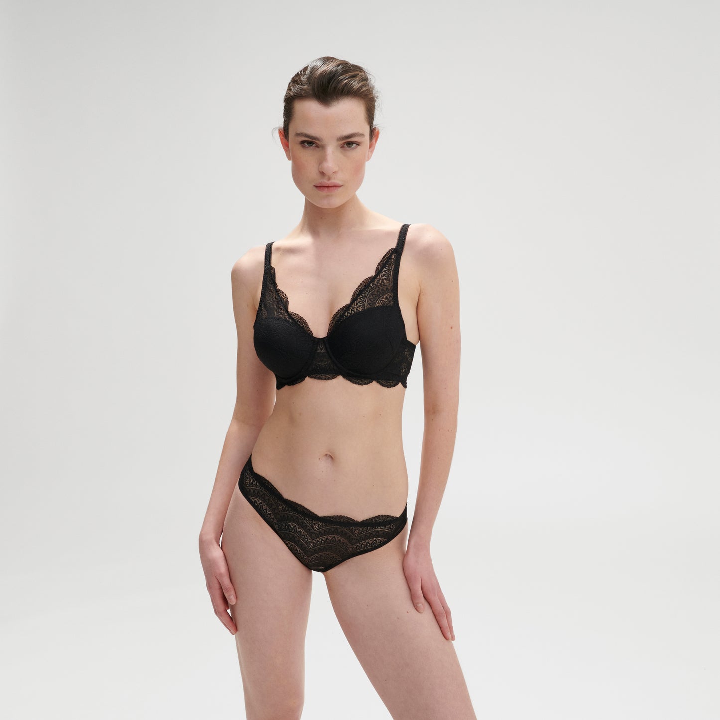 Karma 3D Spacer Moulded Padded Bra (Black)