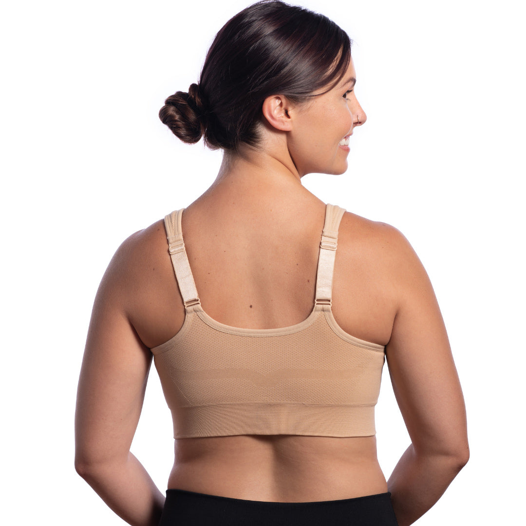 HuggerVIDA Wire-Free Post-Surgical Support Bra