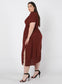 Smocked Waist Midi Dress
