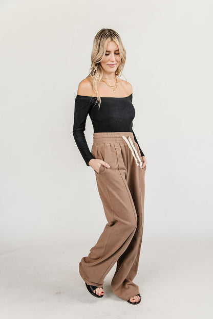 24/7 Waffle Knit Wide Leg Pants