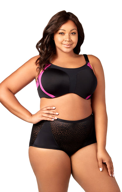 Microfiber Underwired Sports Bra