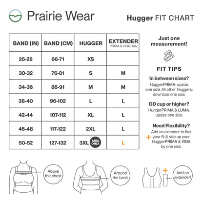 HuggerVIDA Wire-Free Post-Surgical Support Bra